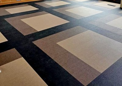 Läggning av mönstrat golv